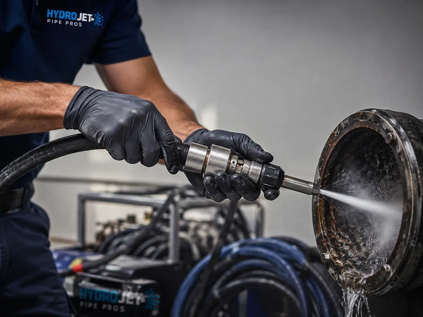 Hydro Jet Pipe Descaling in Knoxville, TN